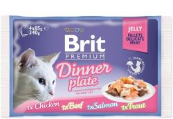 Brit Premium Cat Delicate Fillets in Jelly Dinner Plate 13x340 g 4.42 kg