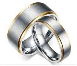 Ékszerkirály Női karikagyűrű, nemesacél, ezüstszínű, 6-os méret (32314939176_10)