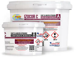 IZOCOR Chit epoxidic pentru reparatii fisuri si crapaturi pardoseala IZOCOR C - 7.5 kg (00000156)