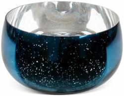 Eurofirany Molly1 üveg tál Kék 28x18 cm