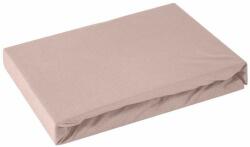 EUROFIRANY Dina pamut-szatén lepedő Pasztell rózsaszín 220x210 cm