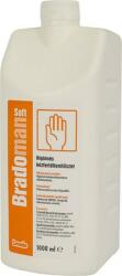 Bradoline Kézfertőtlenítő szer, higiénés, 1 l, BRADOMAN Soft (KHT873)