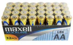 Maxell Alkálielem LR-6 AA 32db-os (790261.04. CN) (790261.04.CN)