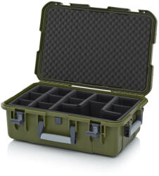 AUER Packaging Védőkoffer Pro, 3 Fogantyúval, T Párnázott Betéttel Cp G 6422 SWG B5 (CP_G_6422_B5_6003)