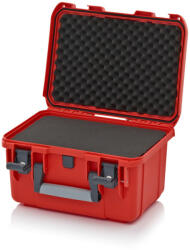 AUER Packaging Védőkoffer Pro, Szögletes Párnázással, Zárral Cp S 4322 B1 vérnarancs (CP_S_4322_B1_2002)