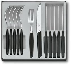 Victorinox Set de tacamuri VICTORINOX Swiss Modern Table Set Tomato Knife, Black, 12 piese (AGC.6.9093.11W.12) Tacam