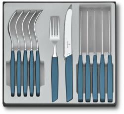 Victorinox Set de tacamuri VICTORINOX Swiss Modern Table Set Tomato Knife, Cornflower, 12 piese (AGC.6.9096.11W2.12)