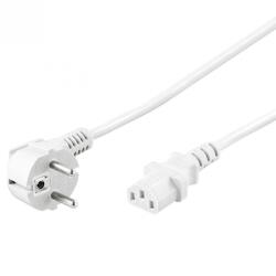  Cablu de alimentare PC 0.5m Alb, kpsp05w (KPSP05W)