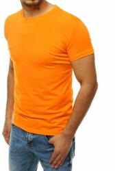  Dstreet Férfi póló nyomtatás nélkül világos narancssárga RX4190 rx4190 XXL