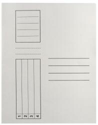  Dosar plic, carton, alb, 25 bucati/set (DL2503)