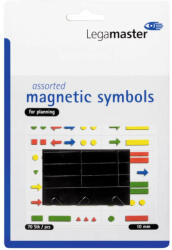 Legamaster Simboluri magnetice pentru tablă 20 mm (mai multe culori)