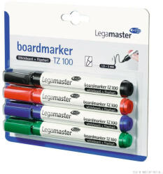 Legamaster Marker pentru tablă Legamaster TZ 100, 4 culori