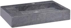 vidaXL 58x39x10 cm black marble (149160)