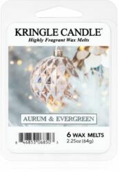 Kringle Candle Aurum & Evergreen ceară pentru aromatizator 64 g
