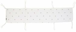 Childhome Protectie patut Childhome Jerse/Muselina 35x170 cm, Inimioare (CH-CCBPJOH)