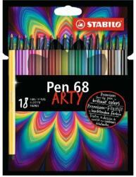 STABILO Set Carioci Stabilo Pen 68 Arty, 1.0 mm, 18 culori/set (SW6818120)