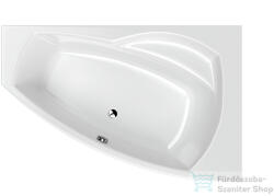 M-Acryl Claudia 170x115 cm-es aszimmetrikus kád, jobbos 12399 (12399)