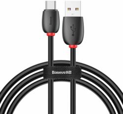 Baseus Cablu de date/incarcare Baseus, Purple Ring HW Quick Charging USB Type-C, 1M 5 A, Negru