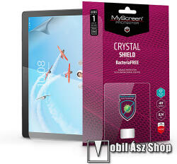 MyScreen CRYSTAL Shield BacteriaFREE képernyővédő fólia - CRYSTAL - 1db, törlőkendővel, antibakteriális, A képernyő sík részét védi! - Lenovo Tab M10 (TB-X605F / TB-X505F)