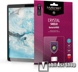 MyScreen CRYSTAL Shield BacteriaFREE képernyővédő fólia - CRYSTAL - 1db, törlőkendővel, antibakteriális, A képernyő sík részét védi! - Lenovo Tab M8 (HD) / Lenovo Tab M8 (FHD) / Tab M8 (3rd Gen) / MOTOROLA Tab