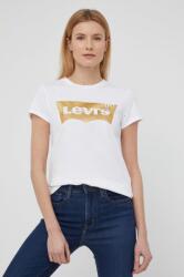 Levi's pamut póló fehér - fehér XS - answear - 9 570 Ft