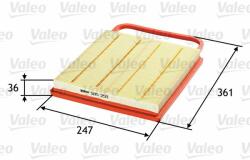 VALEO Filtru aer VALEO 585259 (585259) - automobilus