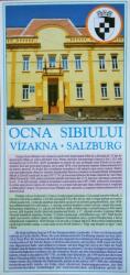 Orașul Ocna Sibiului - hartă pliabilă