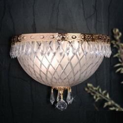 Orion Aplica de perete clasica din alama si cristale Schler Empire (WA 2-1171/2 gold/478/260 klar-matt/Schli OR)