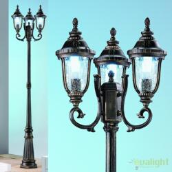 ORION Stalp iluminat exterior cu 3 brate IP23 H112cm August AL 11-1123/3 Patina OR (AL 11-1123/3 Patina OR)