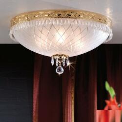 Orion Plafoniera clasica din alama si cristale Schler Empire 45cm (DL 7-489/6/45 gold OR)