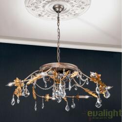 Orion Lustra suspendata de LUX super eleganta Miramare 6-1600/7 OR silver-goldOR (HL 6-1600/7 silber-gold OR)
