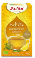 YOGI TEA Bio Tea az érzékeknek tiszta boldogság 20 filter
