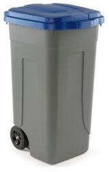 Mobil Plastic Pubela din plastic Cheriff pentru deseuri sortate, volum 100 l, gri/albastra M840315 Cos de gunoi