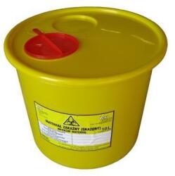  Recipient pentru deseuri medicale, galben, 10 l M128104 Cos de gunoi