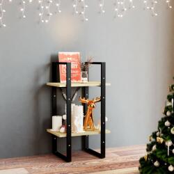 vidaXL Bibliotecă cu 2 rafturi, 40x30x70 cm, lemn masiv de pin (806412) Biblioteca