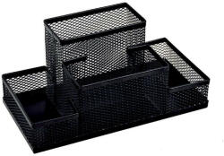 Ecada Suport birou 4 compartimente ECADA 95004N, Negru (95004N)