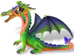 BULLYLAND Dragon verde cu 2 capete (BL4007176755969) - roua Figurina