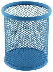 Ecada Suport birou cilindric pentru instrumentele de scris ECADA 95001A, Albastru (95001A)