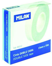 Milan Banda adeziva dubla Milan 80212, 15 mm x 10 M (80212)