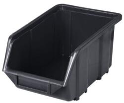  Cutie de plastic Ecobox medium 12, 5 x 15, 5 x 24 cm, neagra M1179174