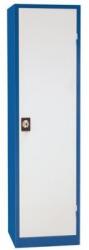 Manutan Dulap metalic de atelier Manutan, 195 x 530 x 45 cm, albastru/gri M150282