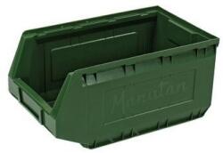 Manutan Cutie din plastic Manutan 16, 5 x 20, 7 x 34, 5 cm, verde M840064