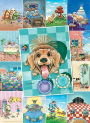 EUROGRAPHICS 6500-5365 - Dogs Life by Gary Patterson - 500 db-os puzzle (6500-5365)