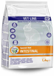 CUNIPIC Vetline Rabbit Intestinal - Emésztőrendszert támogató speciális eledel 1, 4 kg
