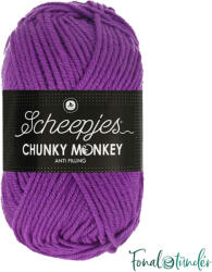 Scheepjes Chunky Monkey 2003 Passion Fruit - élénk lila akril fonal