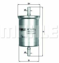 MAHLE filtru combustibil MAHLE KL 165/1 - automobilus