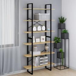 vidaXL Dulap înalt, 100x30x210 cm, lemn masiv de pin (806562) Biblioteca