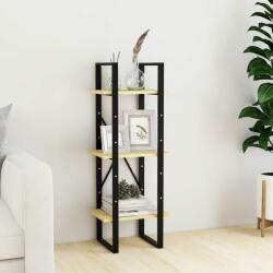 vidaXL Bibliotecă cu 3 rafturi, 40x30x105 cm, lemn masiv de pin (806492) Biblioteca