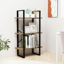 vidaXL Raft de depozitare, maro, 60x30x105 cm, lemn masiv de pin (806515) Biblioteca