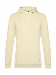 B&C Collection Férfi kapucnis hosszú ujjú pulóver B and C #Hoodie French Terry XL, Halványsárga